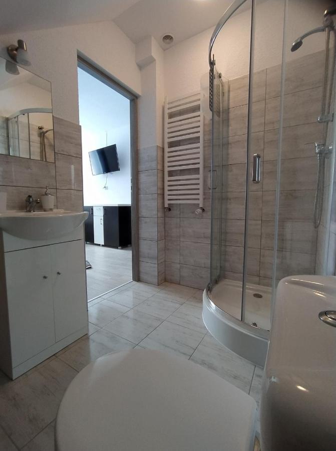 Bieszczadzkie Brzegi Apartman Ustrzyki Dolne Kültér fotó