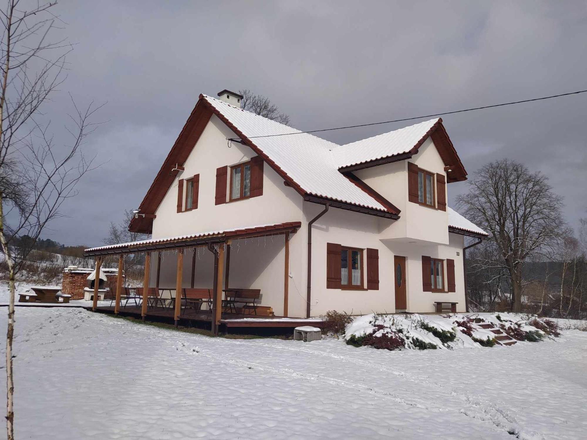 Bieszczadzkie Brzegi Apartman Ustrzyki Dolne Kültér fotó