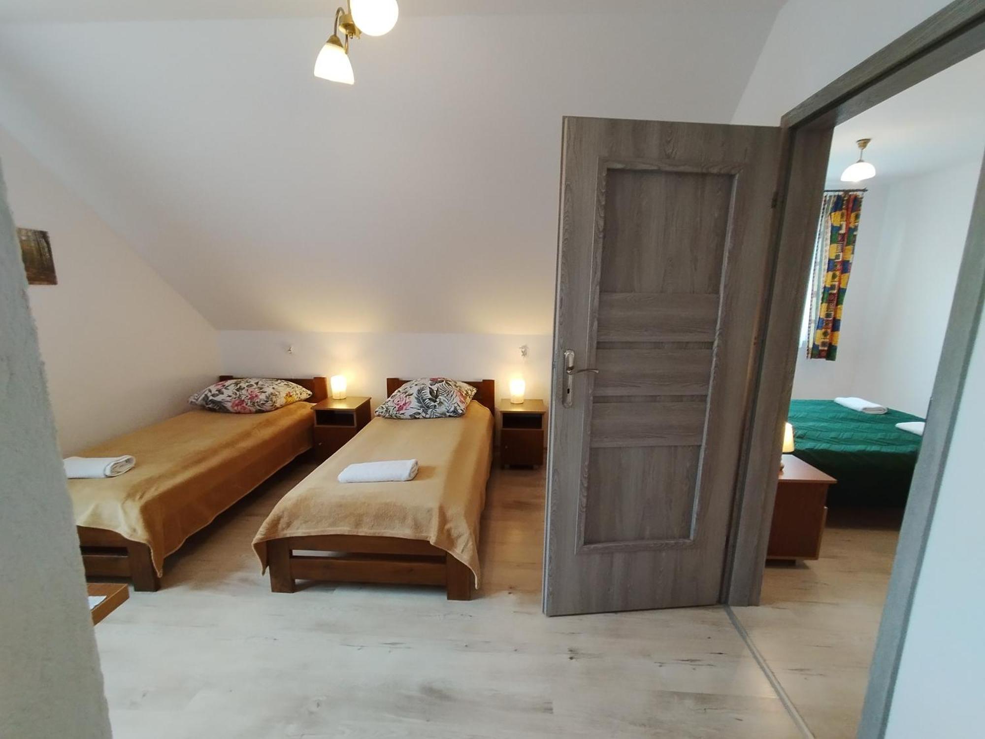Bieszczadzkie Brzegi Apartman Ustrzyki Dolne Kültér fotó