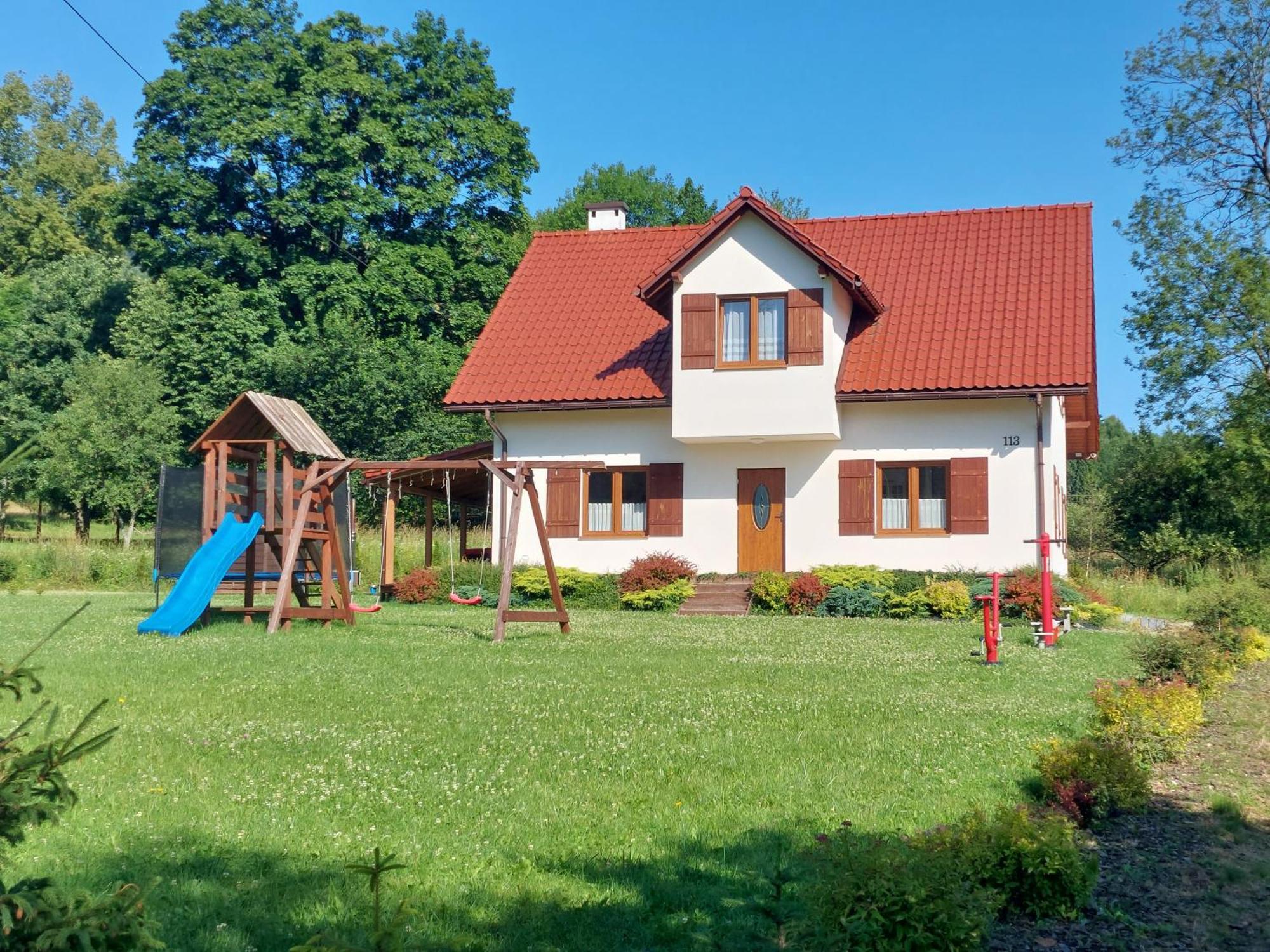 Bieszczadzkie Brzegi Apartman Ustrzyki Dolne Kültér fotó