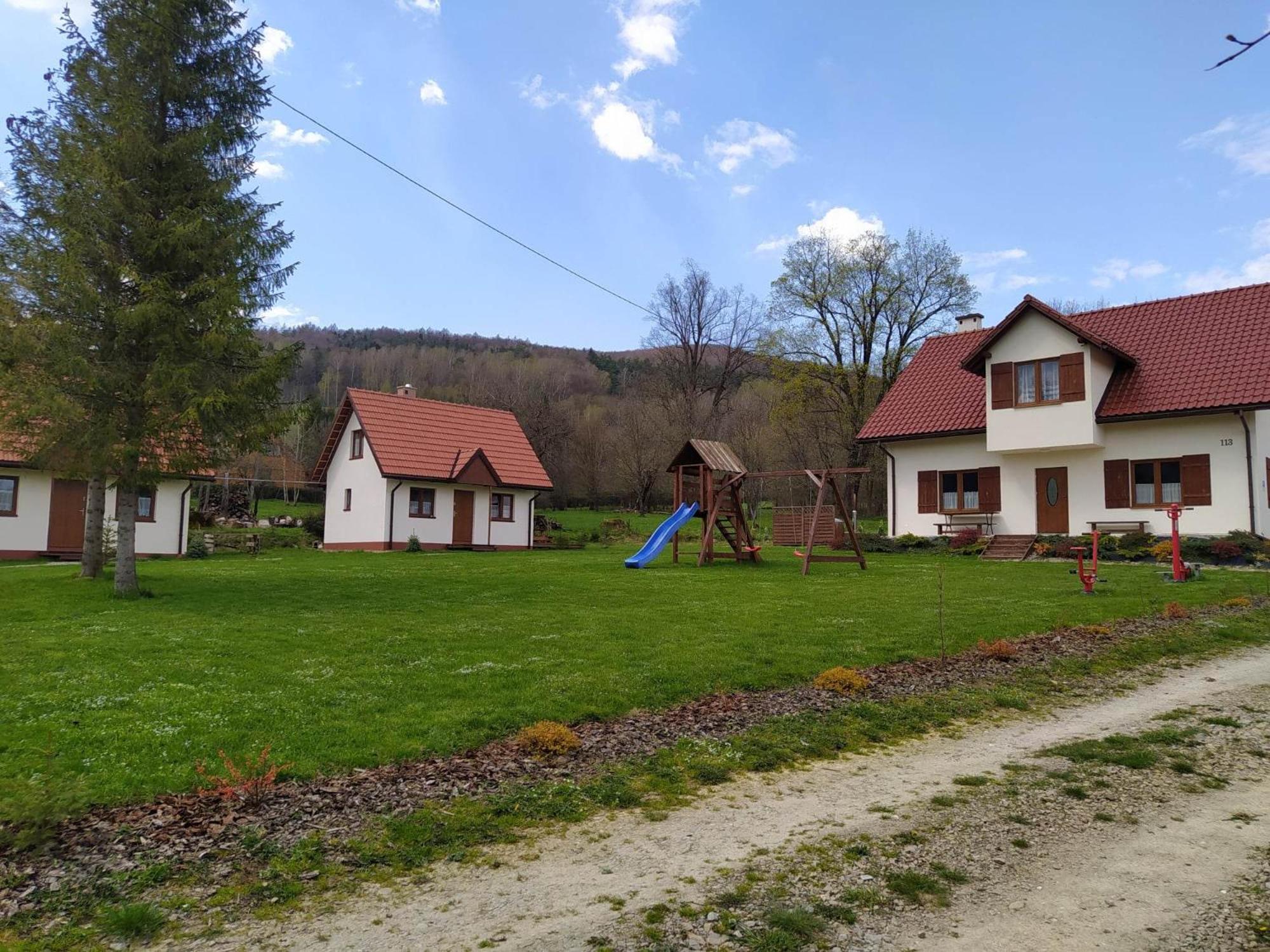 Bieszczadzkie Brzegi Apartman Ustrzyki Dolne Kültér fotó