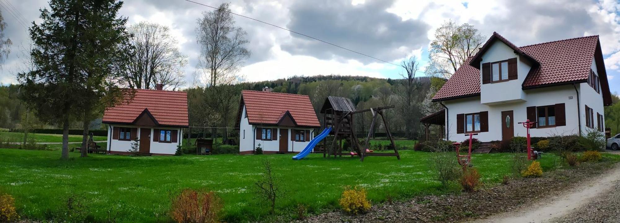 Bieszczadzkie Brzegi Apartman Ustrzyki Dolne Kültér fotó