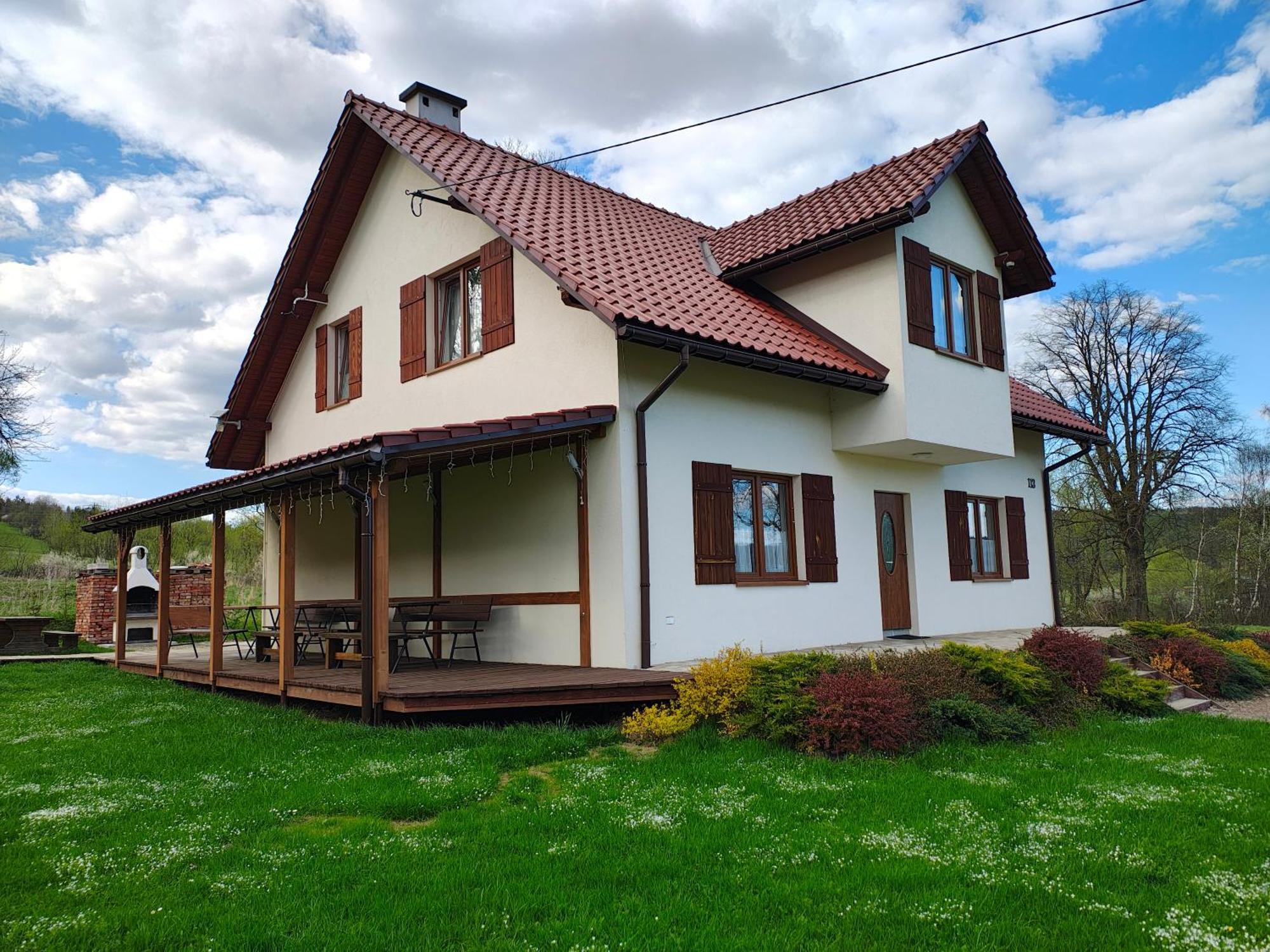 Bieszczadzkie Brzegi Apartman Ustrzyki Dolne Kültér fotó